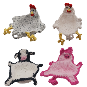 Set of 4 Bowl Cozies