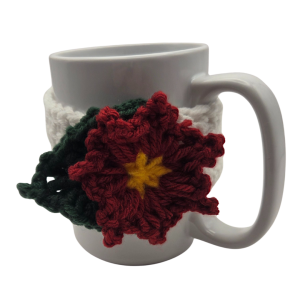 Poinsettia Mug Cozy